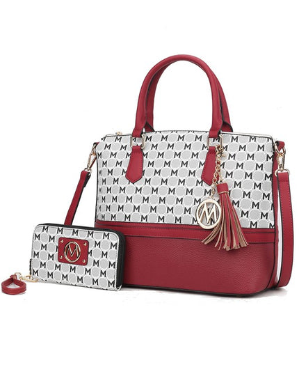 MKF Collection Saylor Tote and matching Wallet - Sleekdenim.com