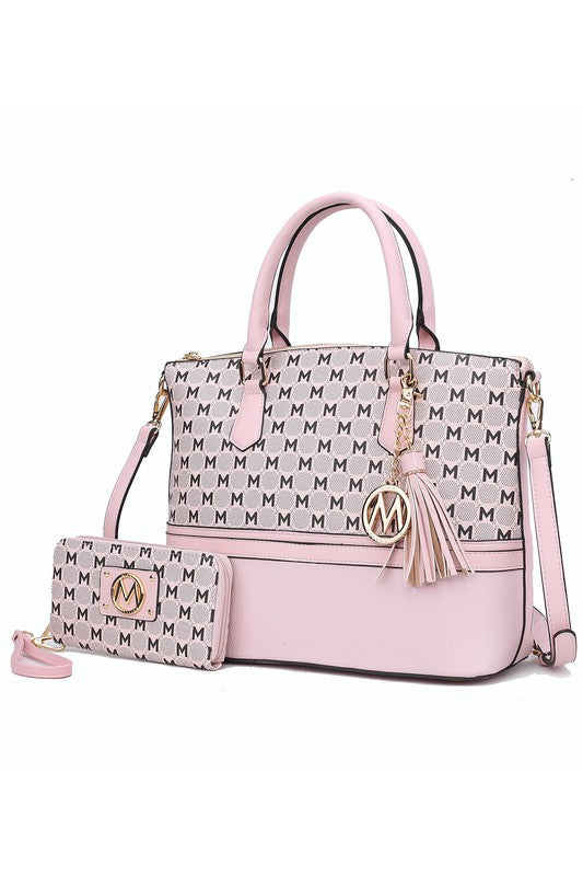 MKF Collection Saylor Tote and matching Wallet - Sleekdenim.com