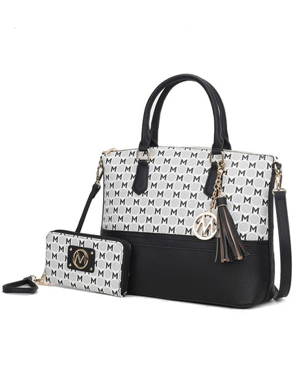 MKF Collection Saylor Tote and matching Wallet - Sleekdenim.com