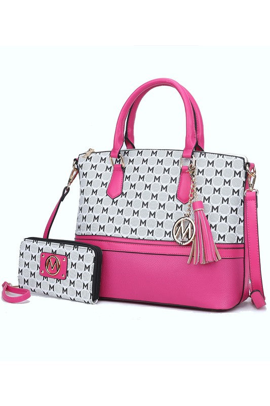 MKF Collection Saylor Tote and matching Wallet - Sleekdenim.com