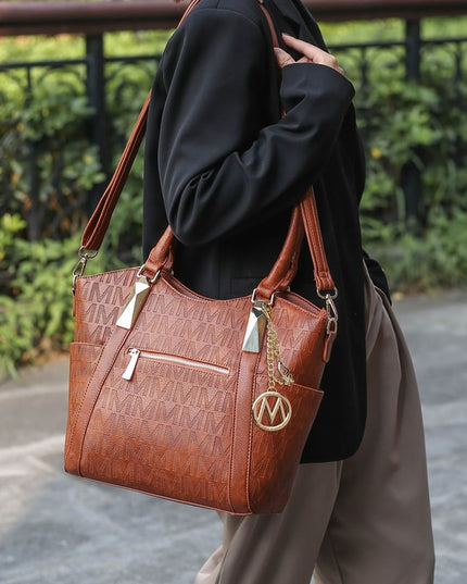 MKF Collection Hazel Vegan Leather Tote by Mia K - Sleekdenim.com