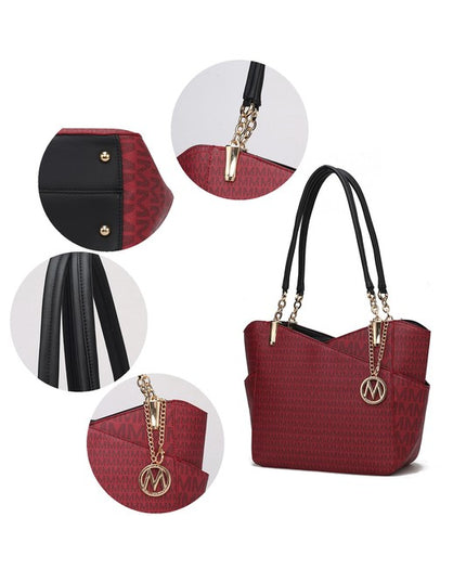 MKF Collection Jules Printed Tote Handbag - Sleekdenim.com