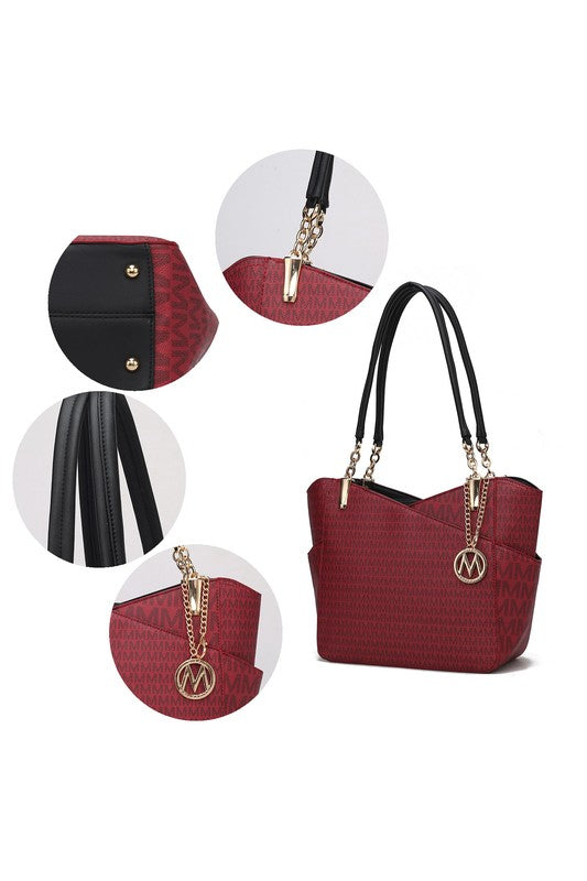 MKF Collection Jules Printed Tote Handbag - Sleekdenim.com