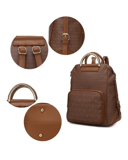 MKF Collection June Printed Women's Backpack - Sleekdenim.com