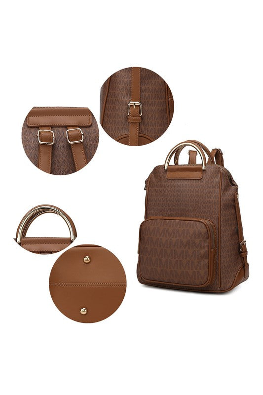 MKF Collection June Printed Women's Backpack - Sleekdenim.com