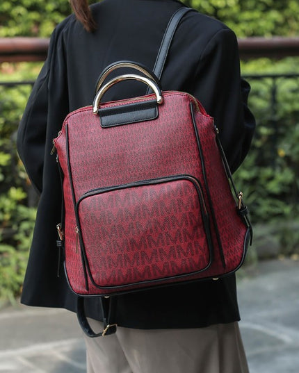 MKF Collection June Printed Women's Backpack - Sleekdenim.com