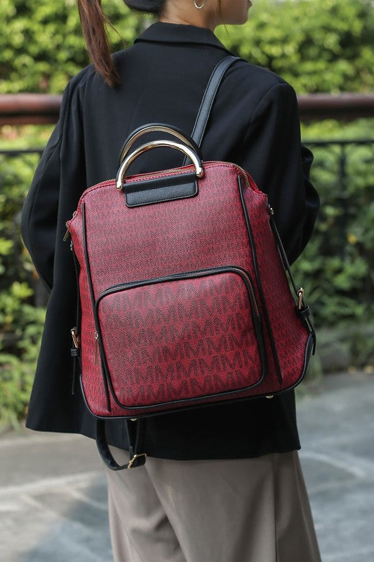 MKF Collection June Printed Women's Backpack - Sleekdenim.com