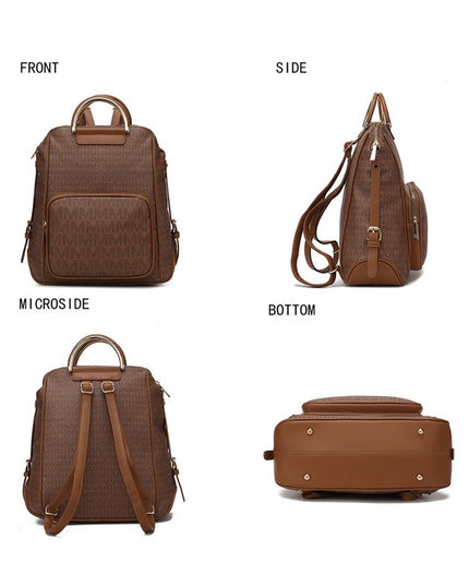 MKF Collection June Printed Women's Backpack - Sleekdenim.com