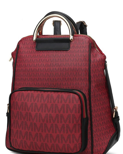 MKF Collection June Printed Women's Backpack - Sleekdenim.com