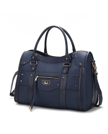 MKF Collection Patricia Vegan Leather Duffle Bag - Sleekdenim.com