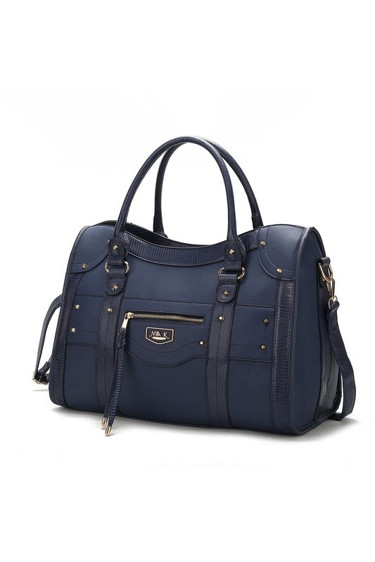 MKF Collection Patricia Vegan Leather Duffle Bag - Sleekdenim.com