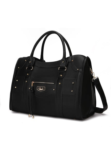 MKF Collection Patricia Vegan Leather Duffle Bag - Sleekdenim.com