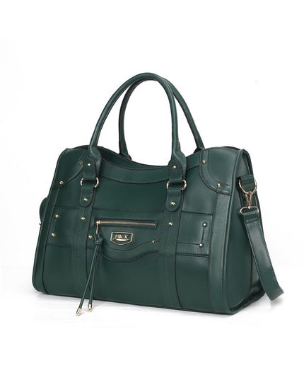 MKF Collection Patricia Vegan Leather Duffle Bag - Sleekdenim.com