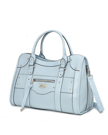 MKF Collection Patricia Vegan Leather Duffle Bag - Sleekdenim.com