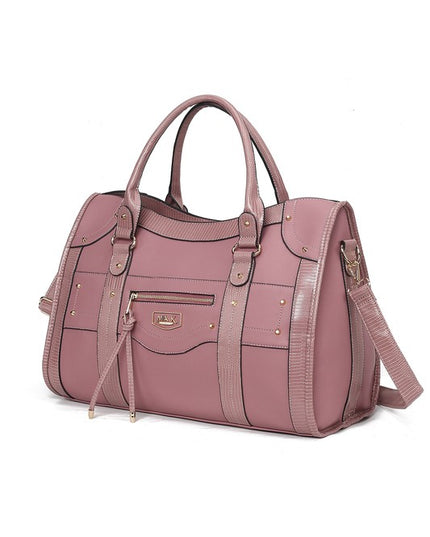 MKF Collection Patricia Vegan Leather Duffle Bag - Sleekdenim.com