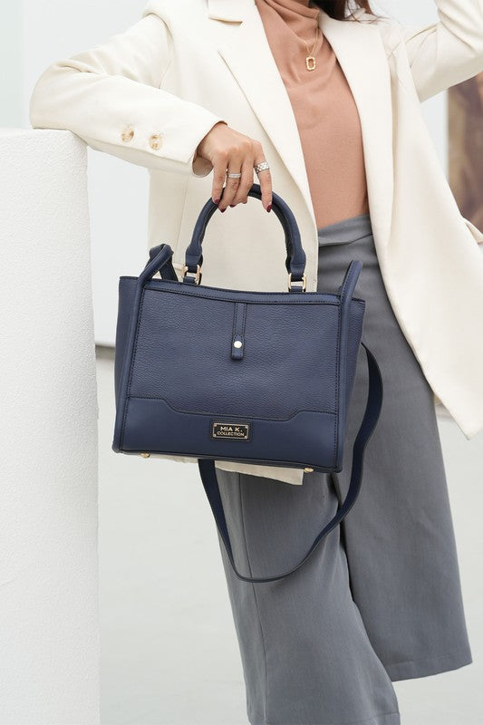 MKF Melody Vegan Leather Tote by Mia K. - Sleekdenim.com