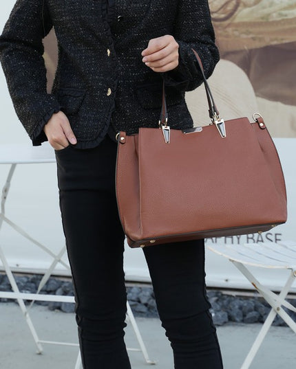 MKF Kane Women's Satchel Bag with Wallet by Mia K - Sleekdenim.com