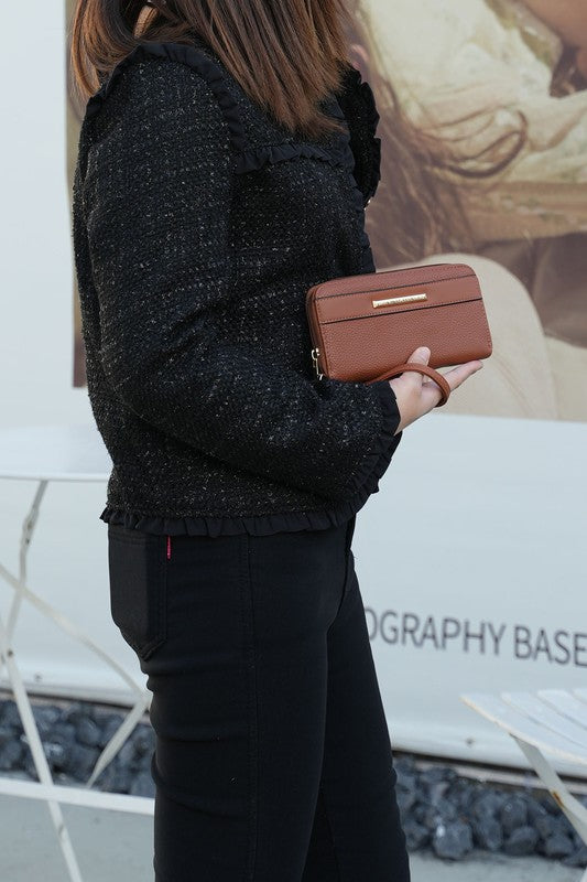 MKF Kane Women's Satchel Bag with Wallet by Mia K - Sleekdenim.com