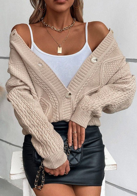 cable knit cardigan sleekdenim