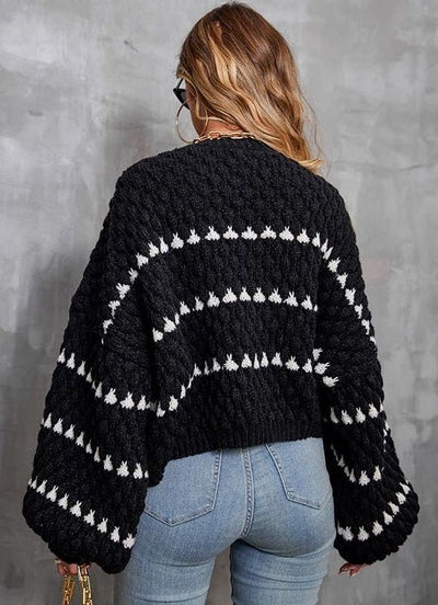 Chunky knit sweater | Sleekdenim.com