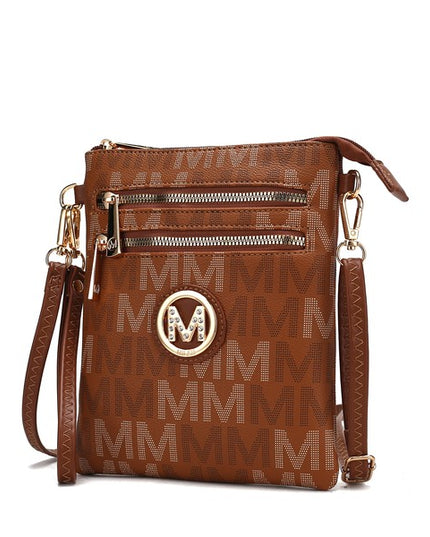 MKF Gaia Milan M Signature Crossbody by Mia K - Sleekdenim.com