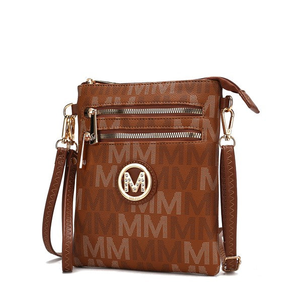 MKF Gaia Milan M Signature Crossbody by Mia K - Sleekdenim.com