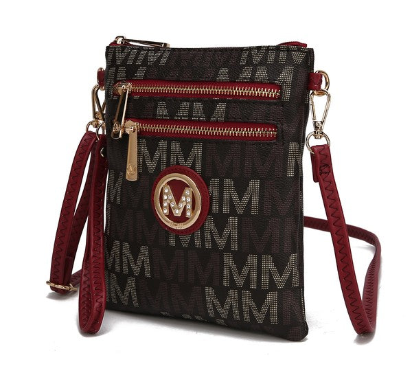 MKF Gaia Milan M Signature Crossbody by Mia K - Sleekdenim.com
