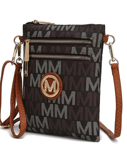 MKF Gaia Milan M Signature Crossbody by Mia K - Sleekdenim.com