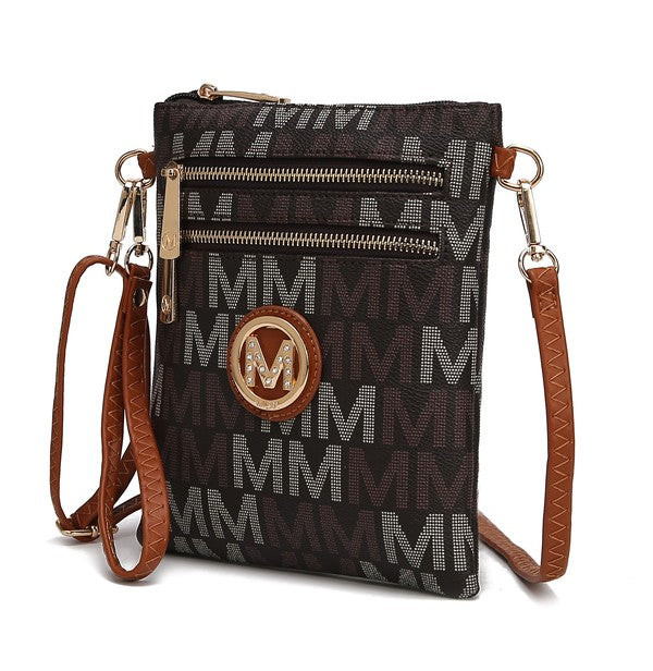 MKF Gaia Milan M Signature Crossbody by Mia K - Sleekdenim.com