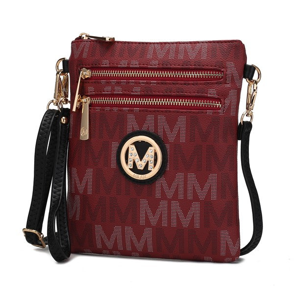 MKF Gaia Milan M Signature Crossbody by Mia K - Sleekdenim.com