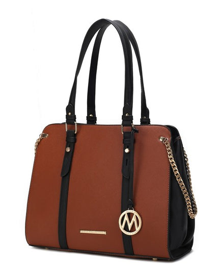 MKF Amy Vegan Leather Women Tote Bag by Mia K - Sleekdenim.com