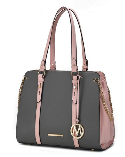 MKF Amy Vegan Leather Women Tote Bag by Mia K - Sleekdenim.com