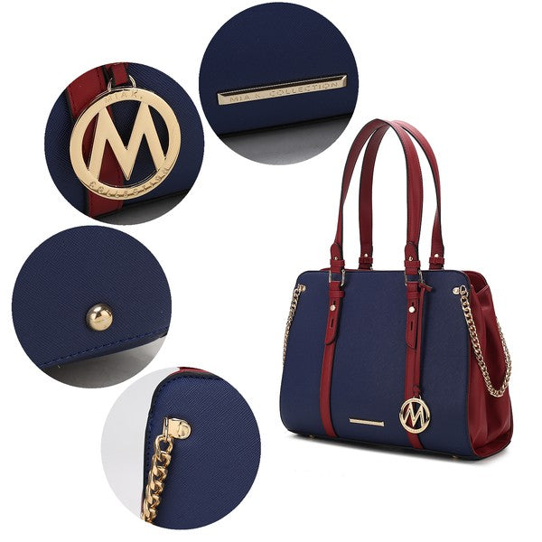 MKF Amy Vegan Leather Women Tote Bag by Mia K - Sleekdenim.com