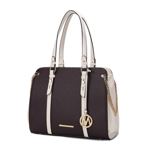 MKF Amy Vegan Leather Women Tote Bag by Mia K - Sleekdenim.com