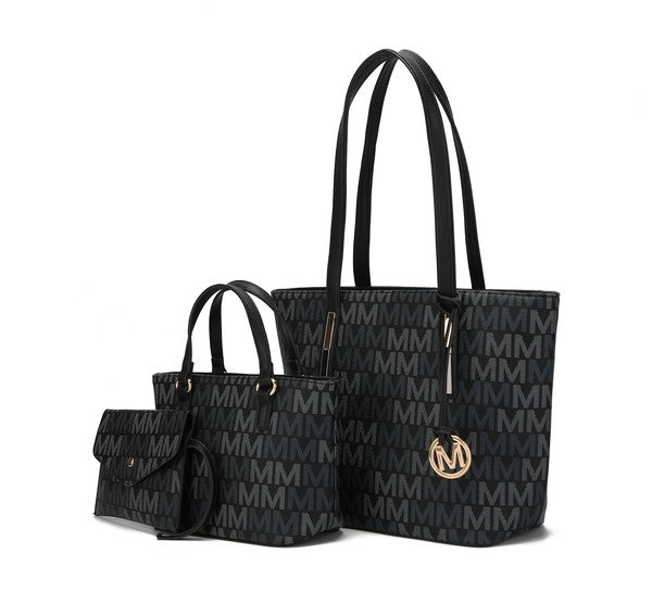 MKF Aylet M Tote with Mini Bag and Wristlet Pouch - Sleekdenim.com