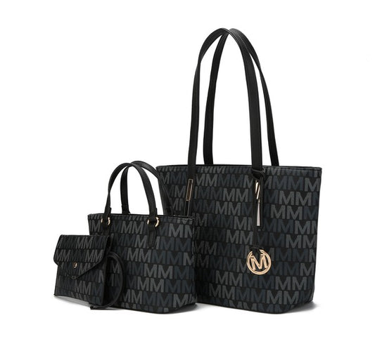 MKF Aylet M Tote with Mini Bag and Wristlet Pouch - Sleekdenim.com