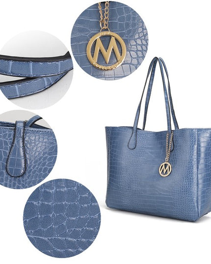 MKF Sadie Oversize Tote & Wallet Set by Mia K - Sleekdenim.com