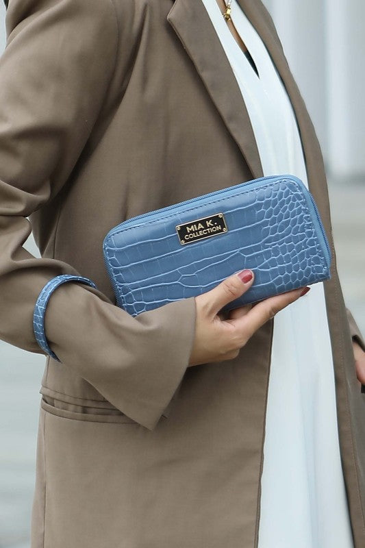 MKF Sadie Oversize Tote & Wallet Set by Mia K - Sleekdenim.com