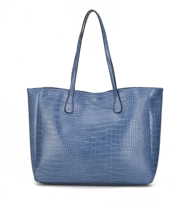 MKF Sadie Oversize Tote & Wallet Set by Mia K - Sleekdenim.com