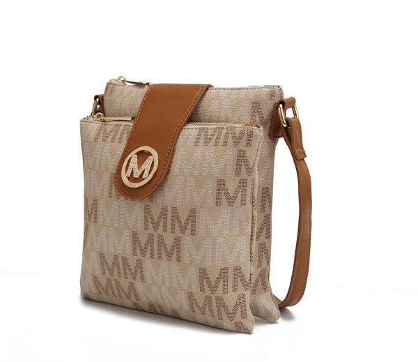 MKF Nadien Milan Signature Crossbody Bag by Mia K - Sleekdenim.com
