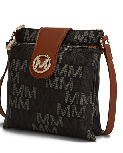 MKF Nadien Milan Signature Crossbody Bag by Mia K - Sleekdenim.com