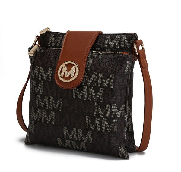 MKF Nadien Milan Signature Crossbody Bag by Mia K - Sleekdenim.com