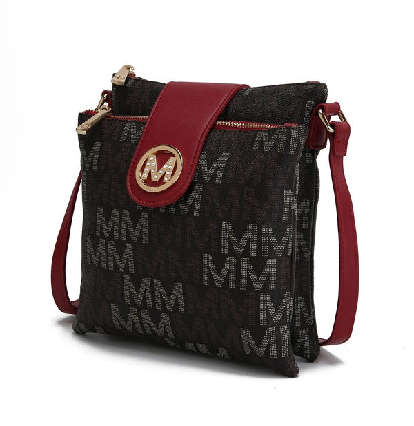 MKF Nadien Milan Signature Crossbody Bag by Mia K - Sleekdenim.com