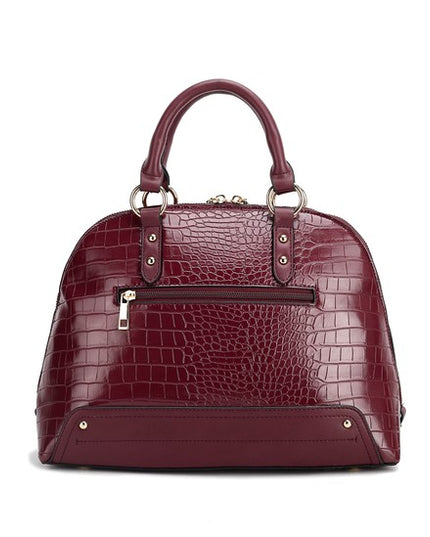 MKF Nora Premium Croco Satchel by Mia K - Sleekdenim.com