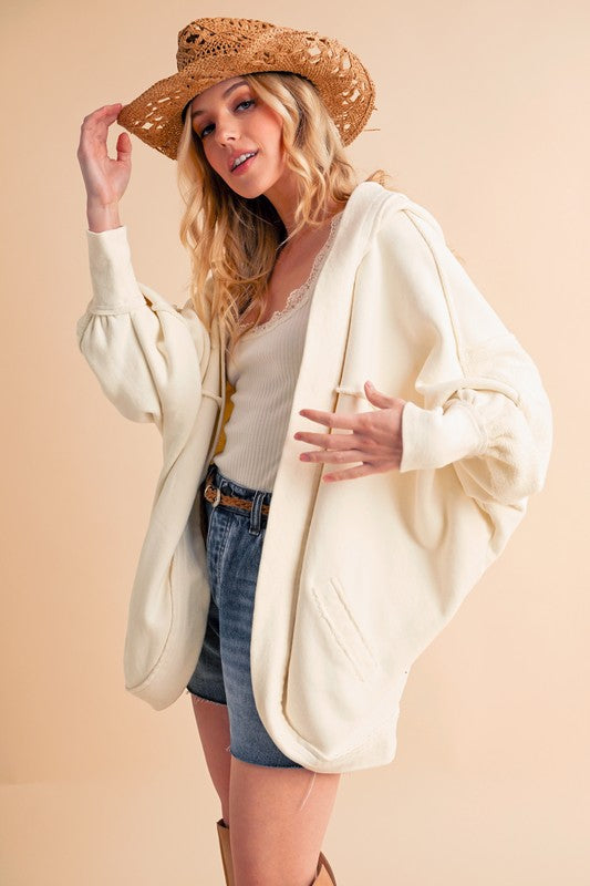 Janely Hooded Cardi