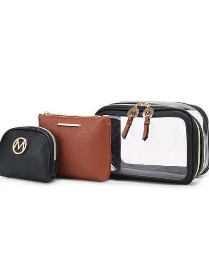 MKF Laura 10 PCS Cosmetic Set by Mia K - Sleekdenim.com