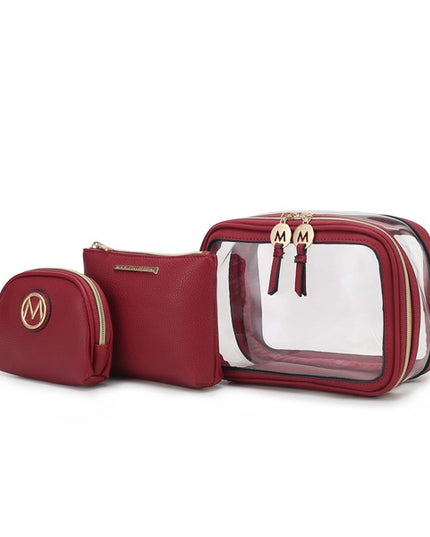 MKF Laura 10 PCS Cosmetic Set by Mia K - Sleekdenim.com