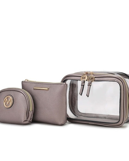 MKF Laura 10 PCS Cosmetic Set by Mia K - Sleekdenim.com