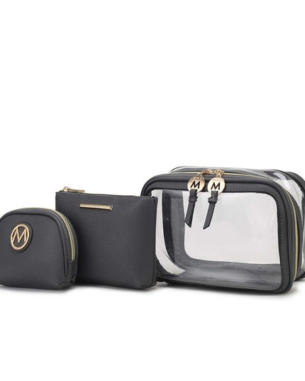 MKF Laura 10 PCS Cosmetic Set by Mia K - Sleekdenim.com