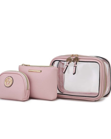 MKF Laura 10 PCS Cosmetic Set by Mia K - Sleekdenim.com